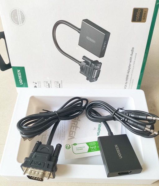 Cáp chuyển VGA to HDMI Ugreen 50945